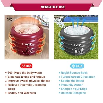 Amazon.co.jp: 浸かる ポータブル浴槽/浴室 ポータブル浴槽 露天風呂